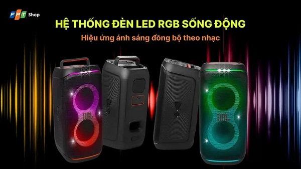 Đèn LEB Loa JBL PartyBox Club 120