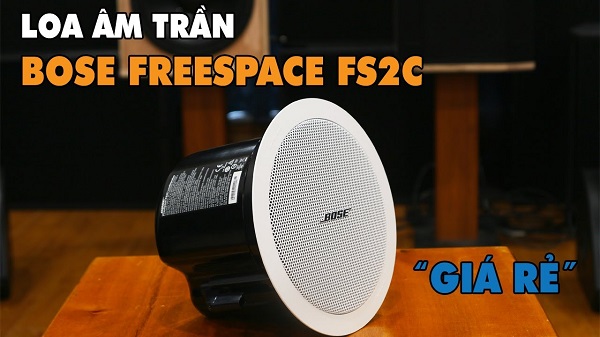 Phân Tích MachjD điện Loa Bose FS2C