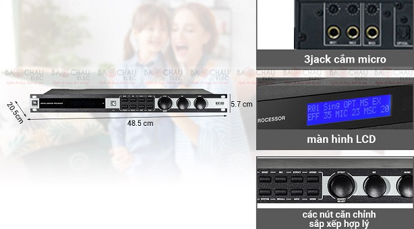 Thông Số Kỹ Thuật Vang Số JBL KX180A 
