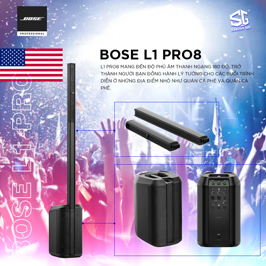 Có nên dùng loa Bose L1 Pro 8 để hát karaoke