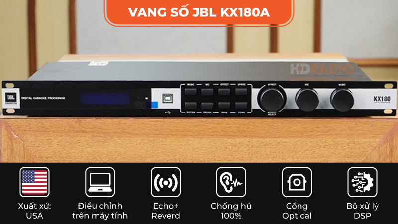 Vang số JBL KX180A có nên mua dùng trong karaoke không?